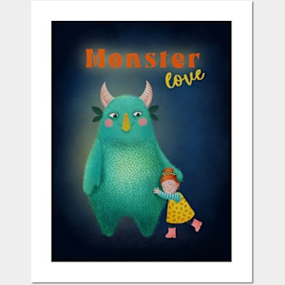 Monster Love Posters and Art